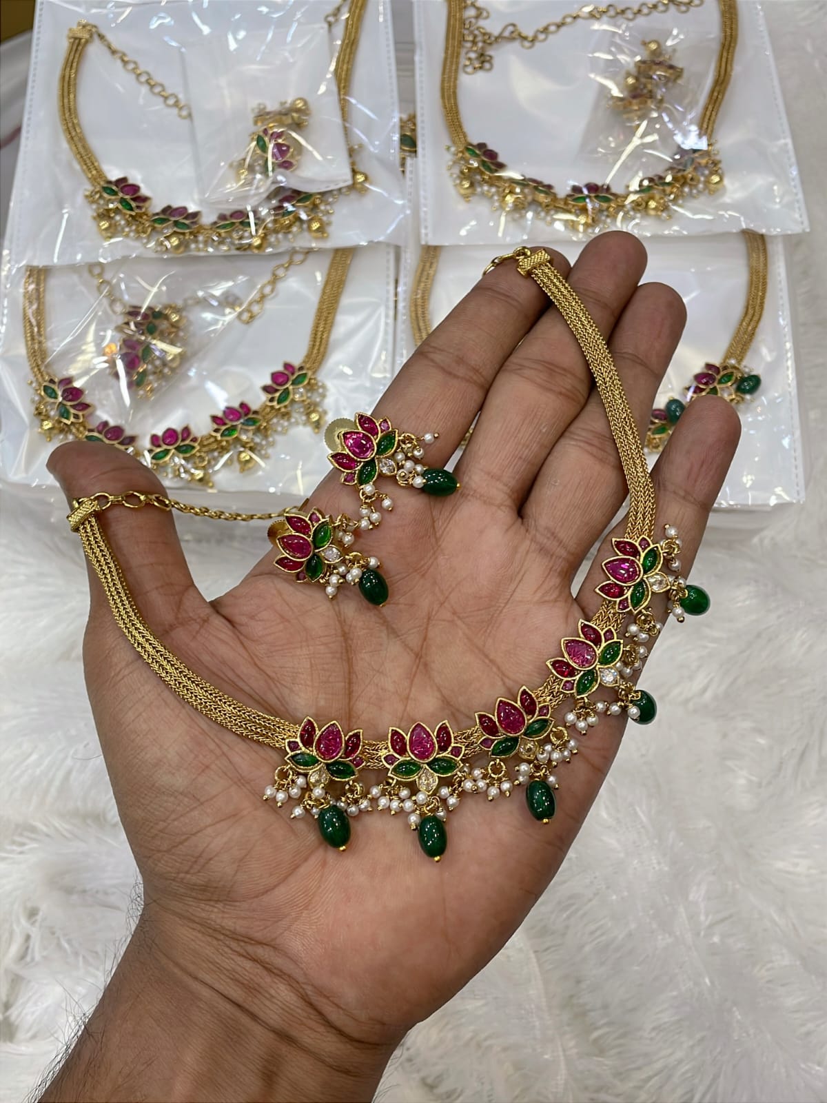 Lotus Necklace