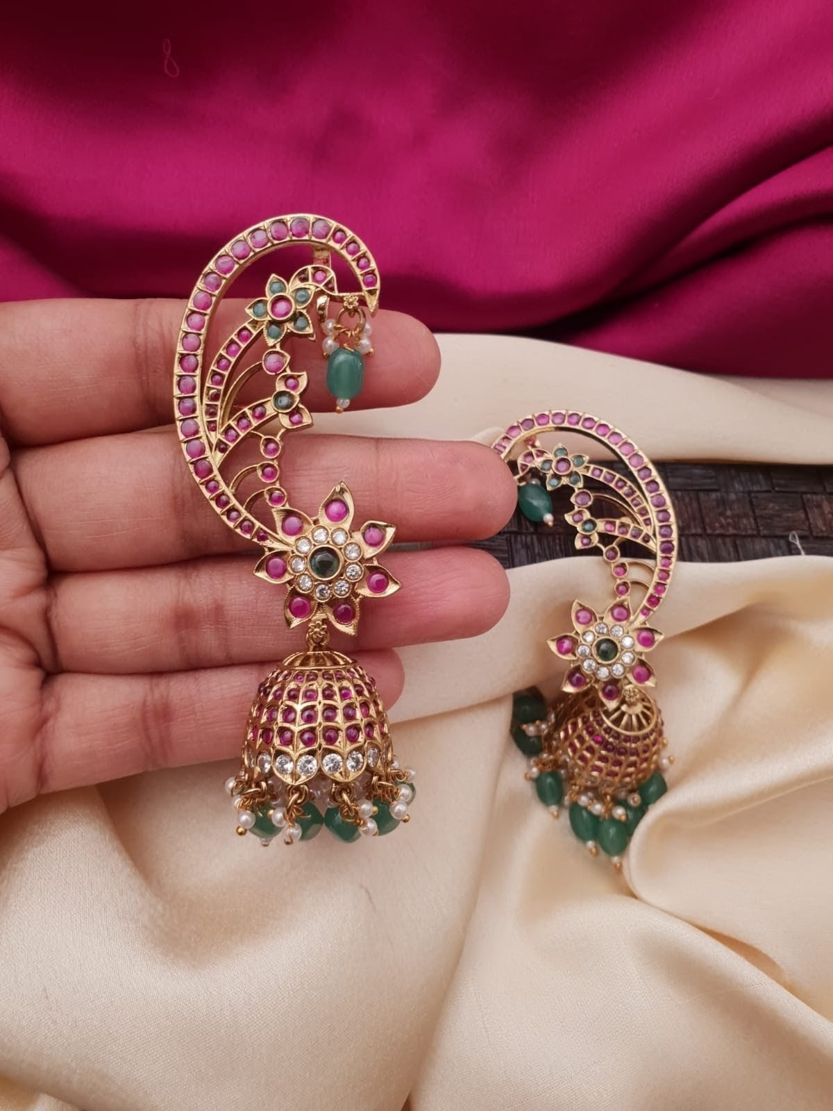 Kemp Earcuff Jhumki