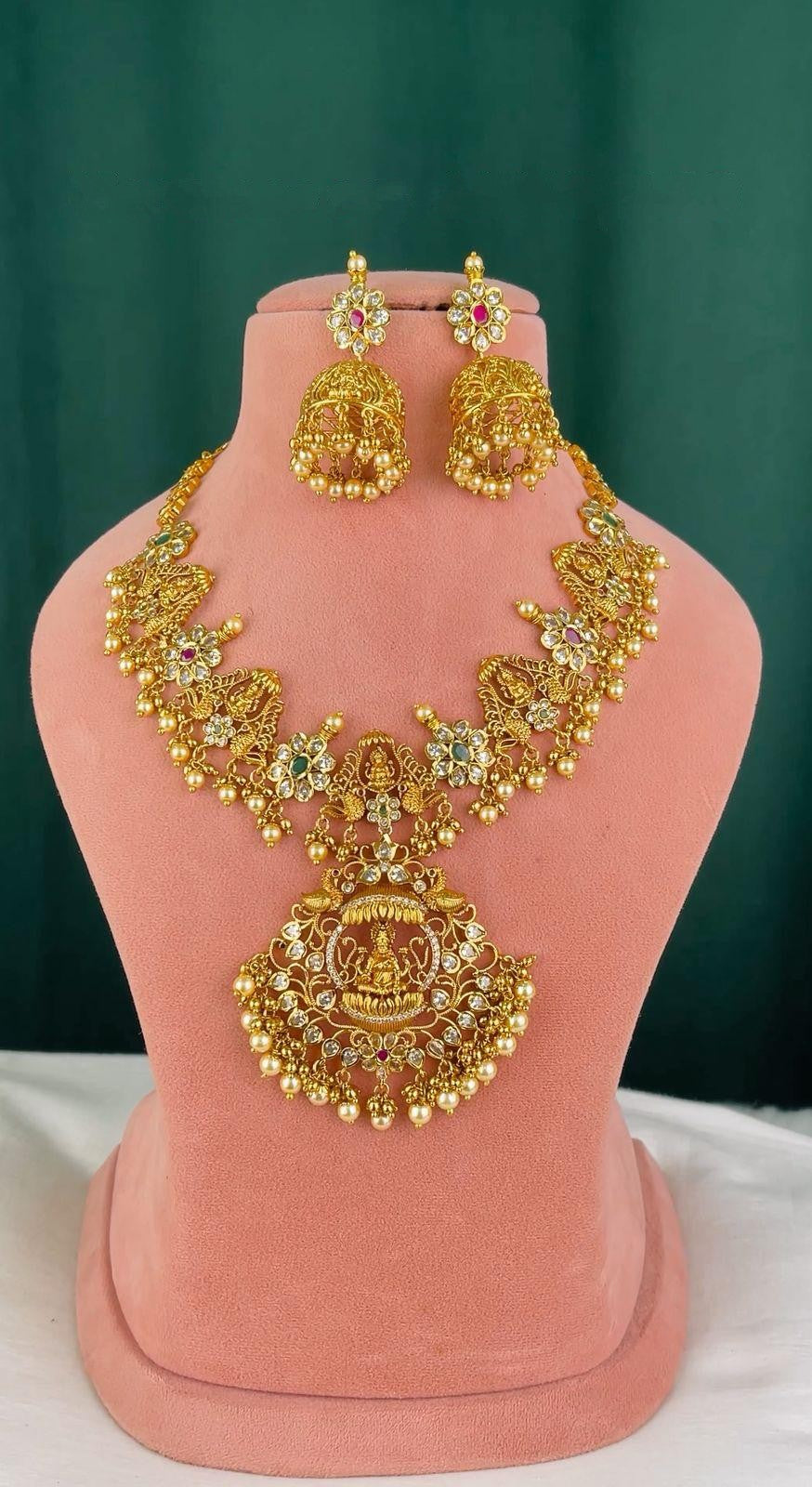 Lakshmi Devi Necklace Set