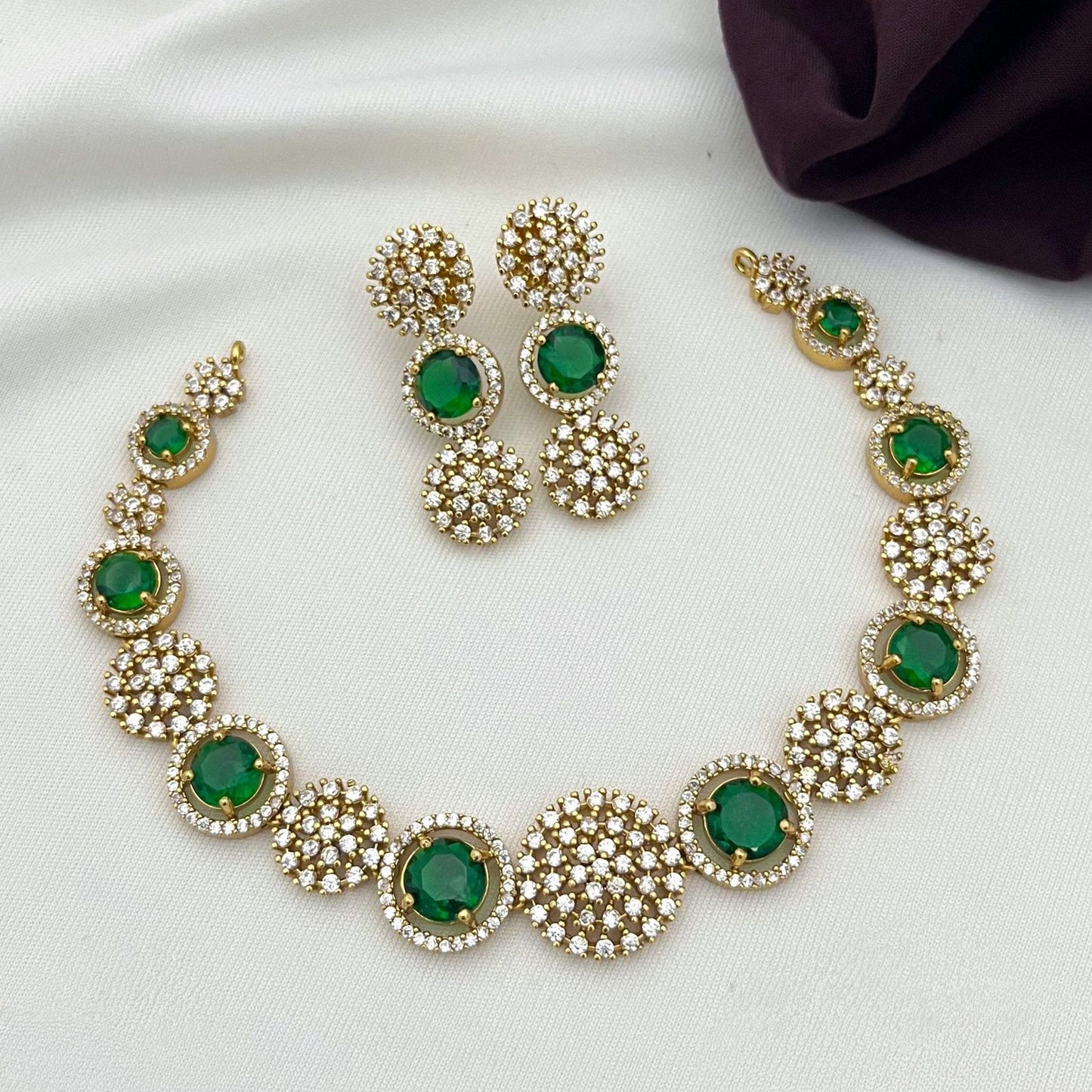 AD Stone Necklace