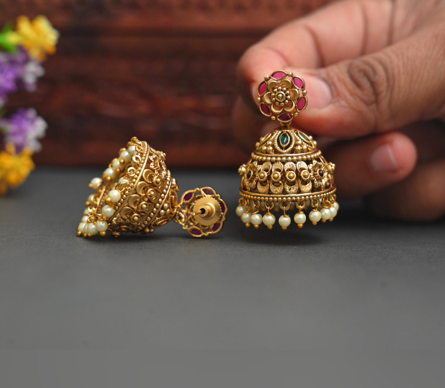 Antique Jhumka