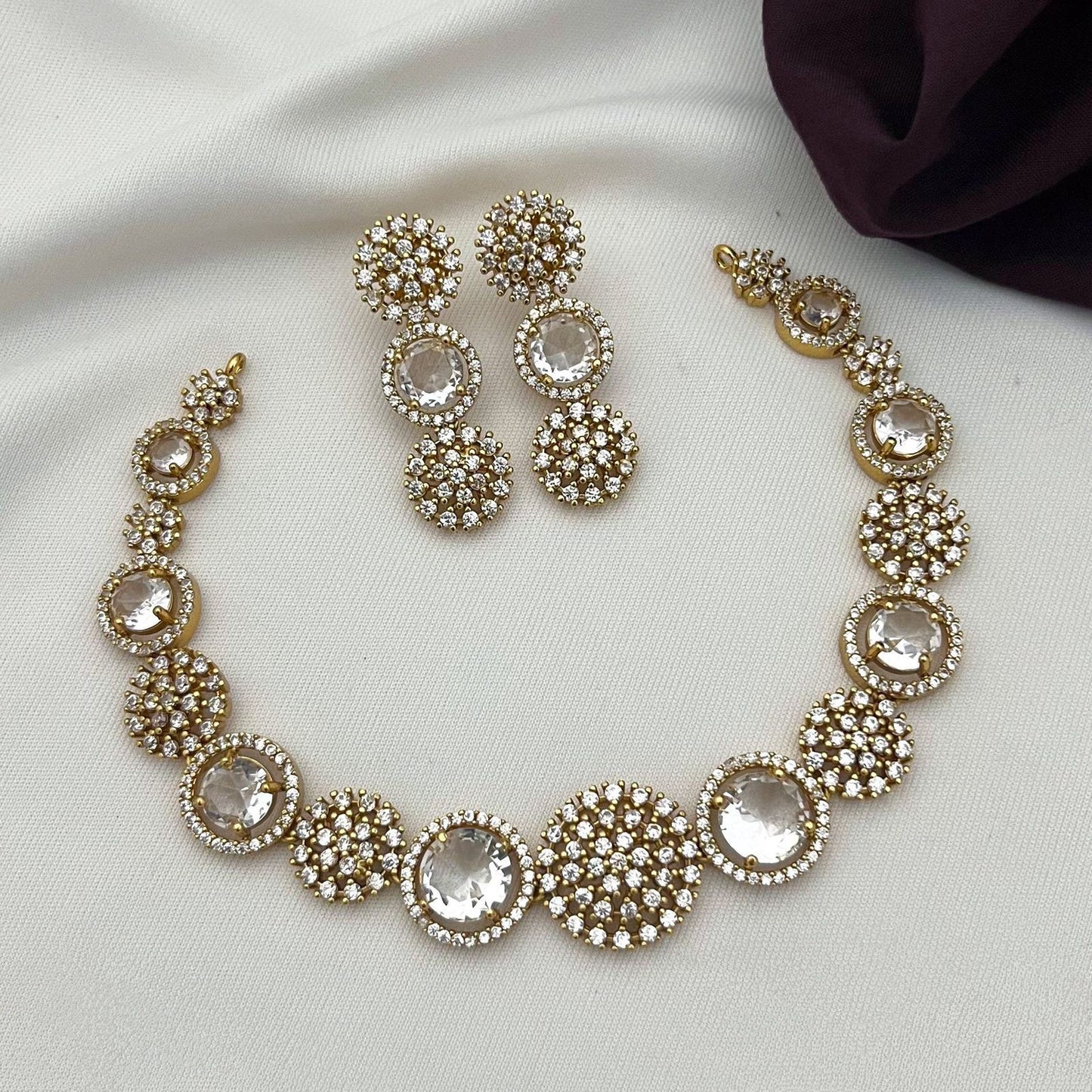 AD Stone Necklace