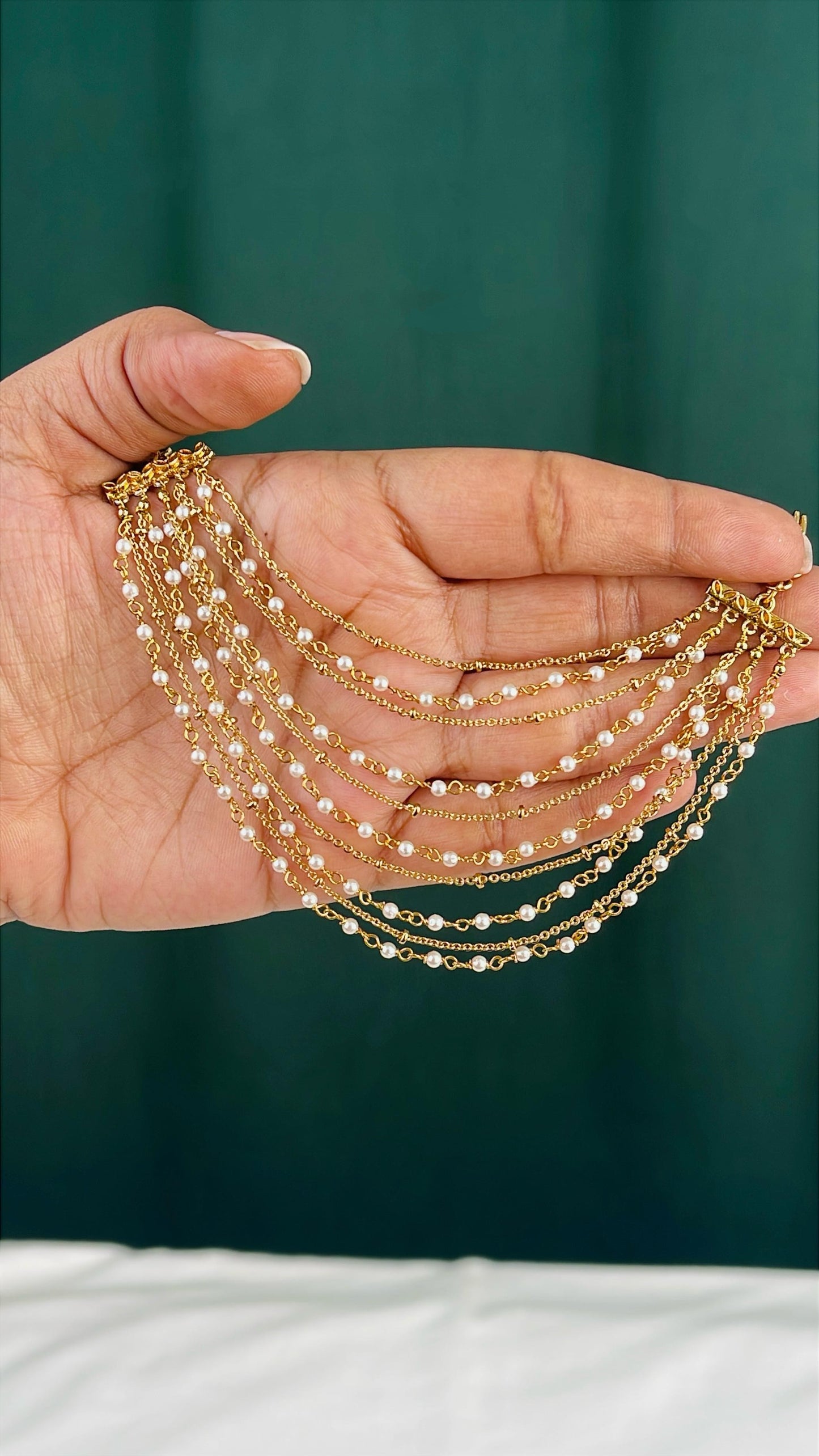 Champaswaralu ear chain