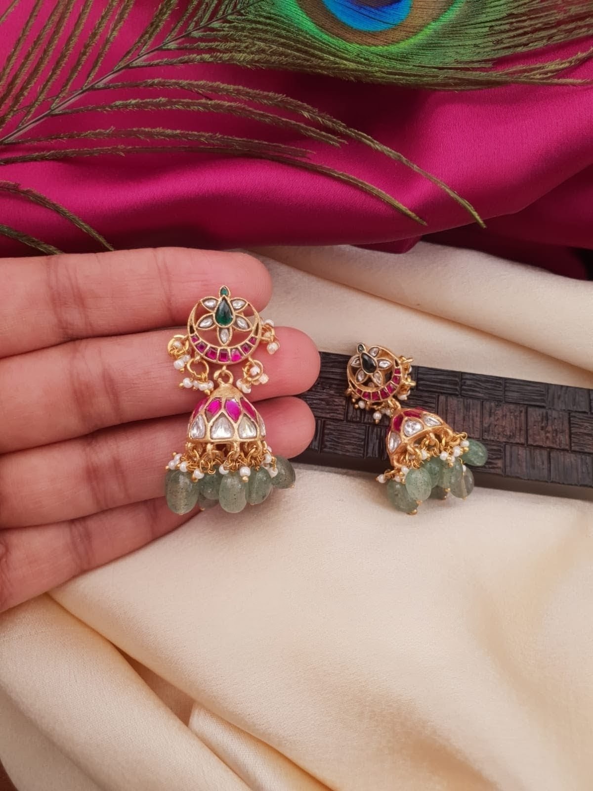 Jadau Jhumka