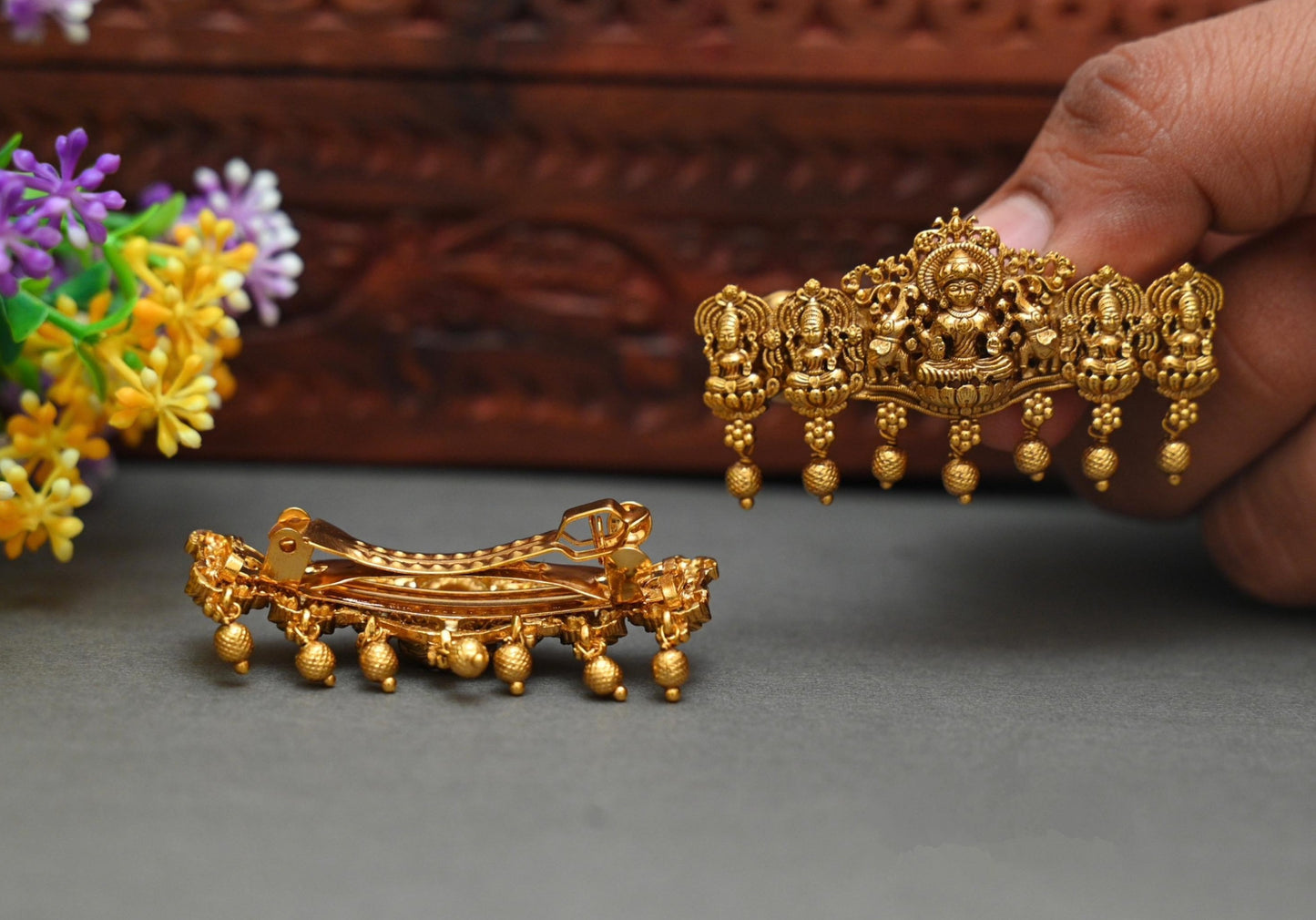 Beautiful Antique Hair Clip-TE1469