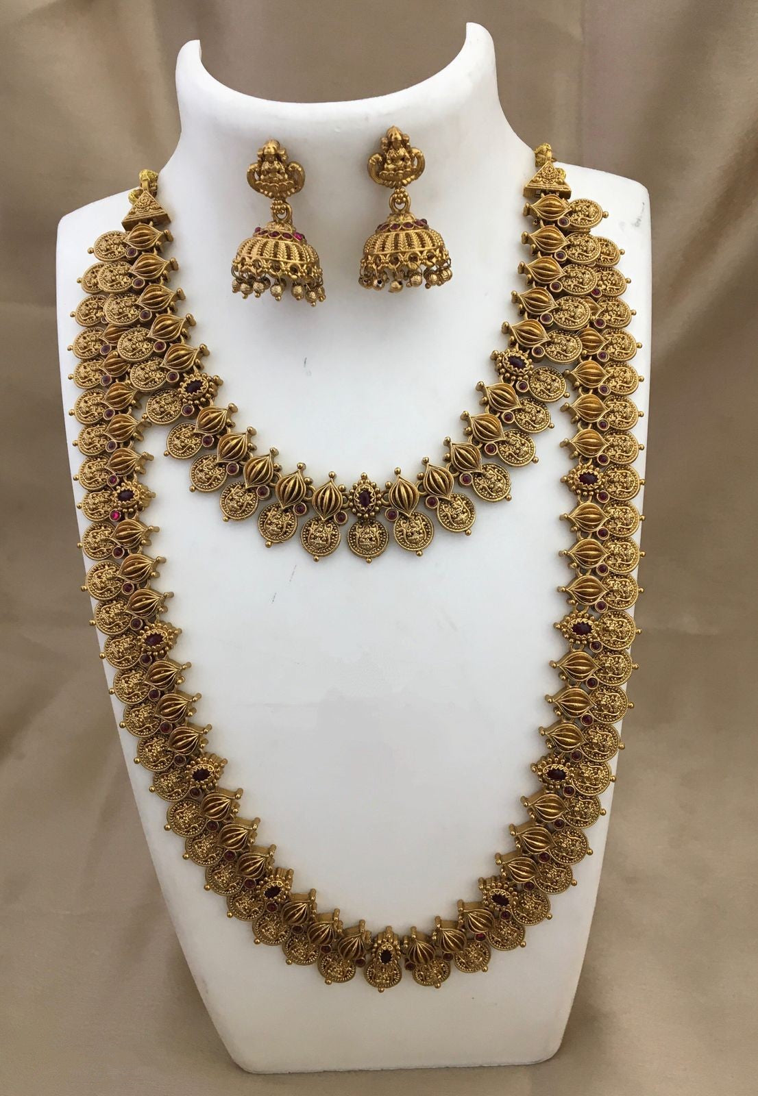 Kasi Necklace set with jimikki