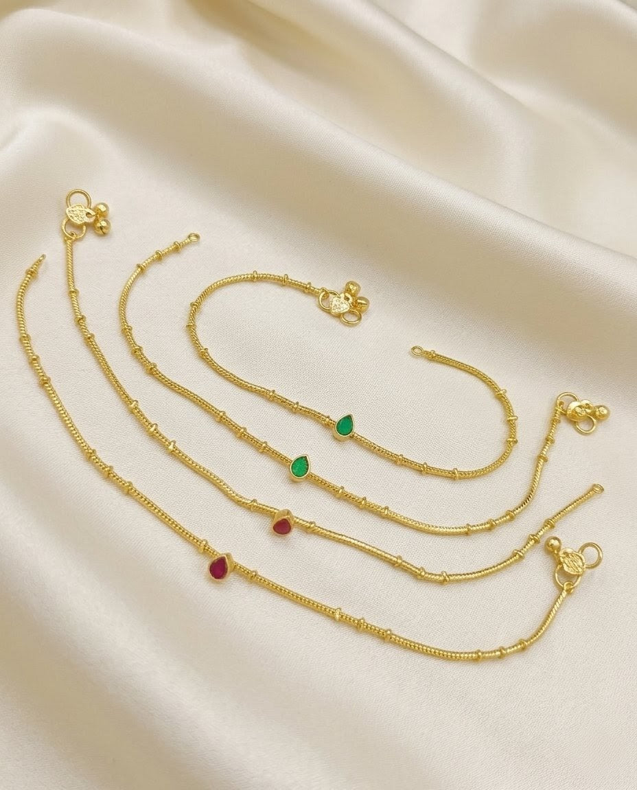 Jadau Payal/Anklet