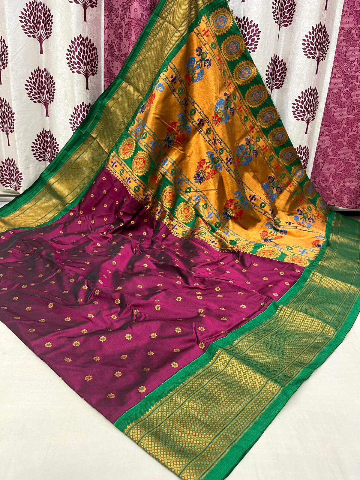 Maharani Paithani Saree