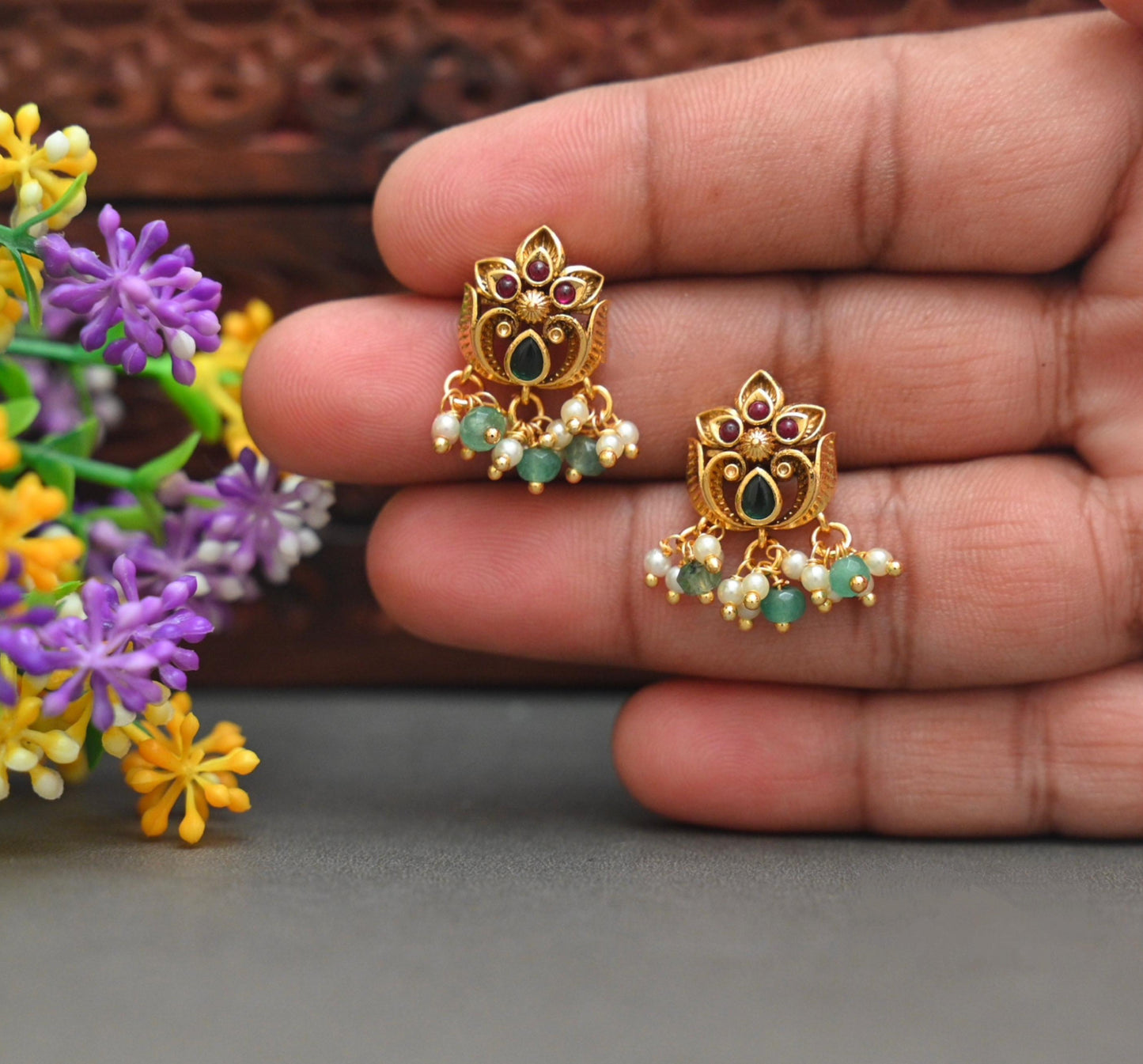Simple Earrings-TE2013
