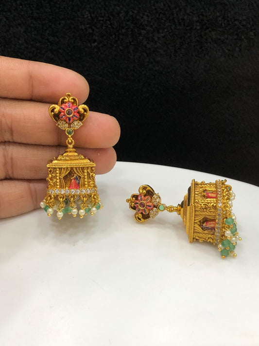 Enamel Design Jhumki