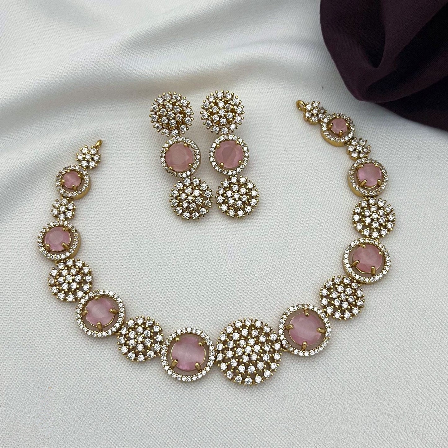 AD Stone Necklace