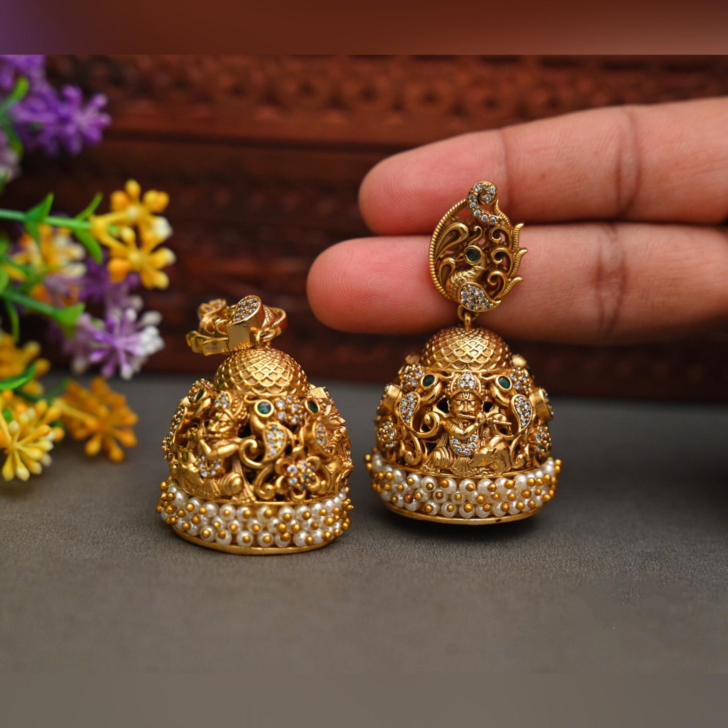 Beautiful jhumka-TE1522