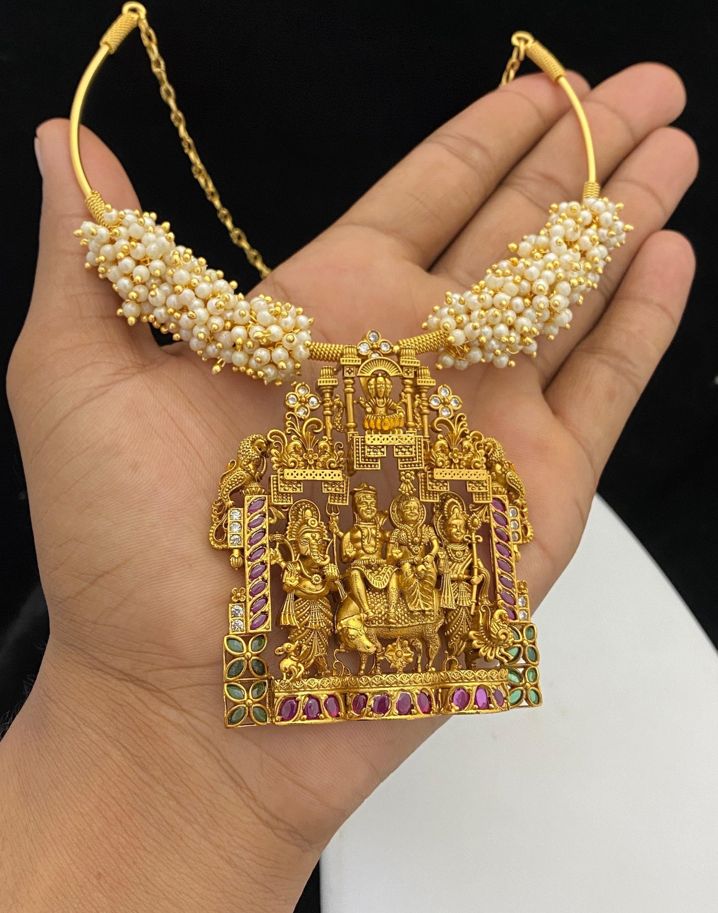 Mahadev Pendant Necklace