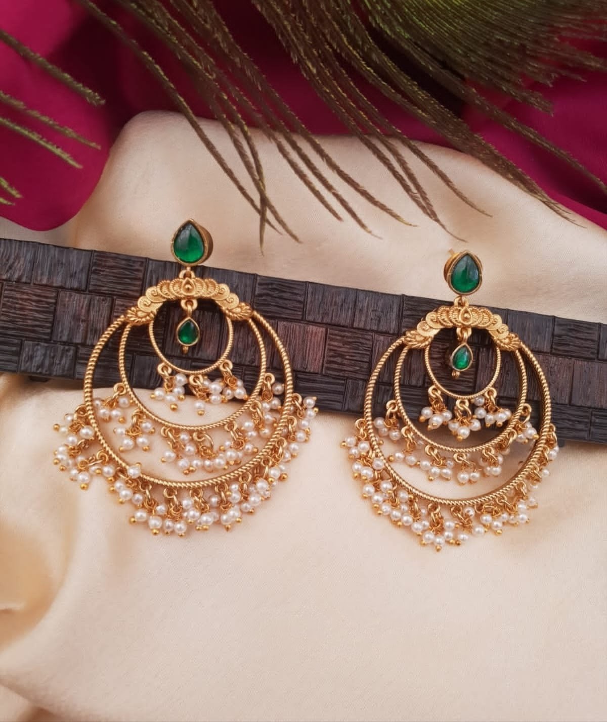 Kundan Stone Earrings