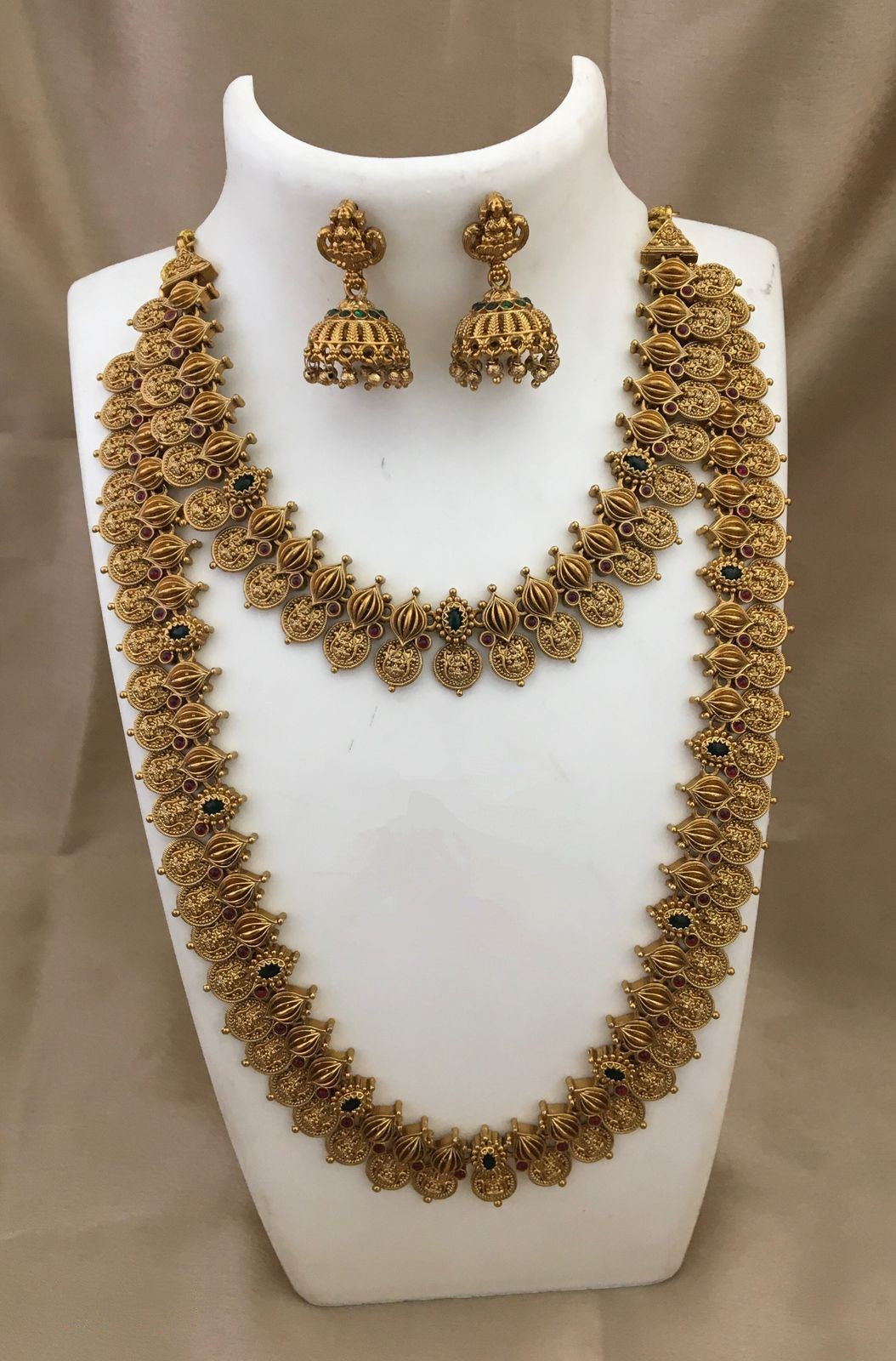 Kasi Necklace set with jimikki