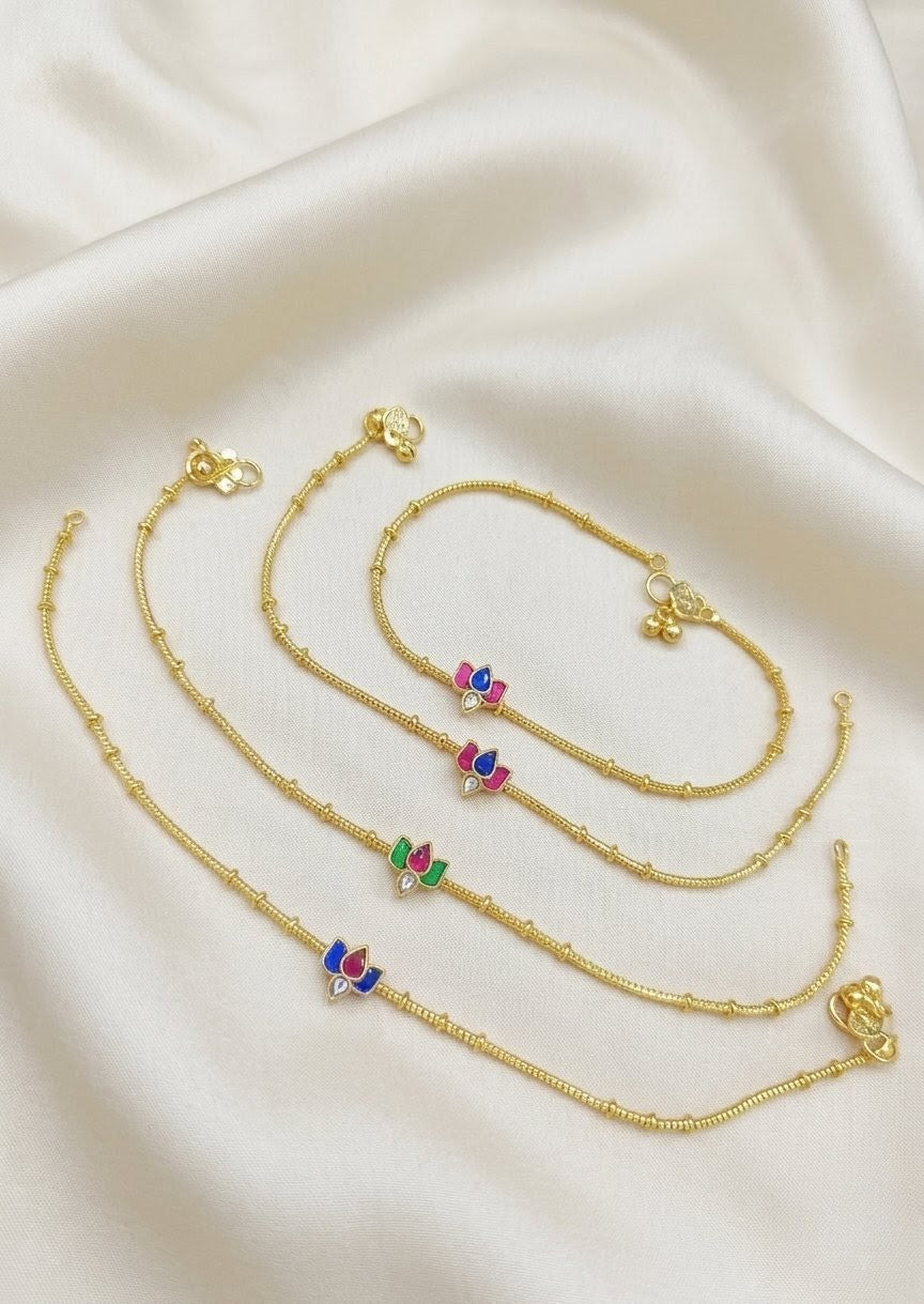 Jadau Payal/Anklet