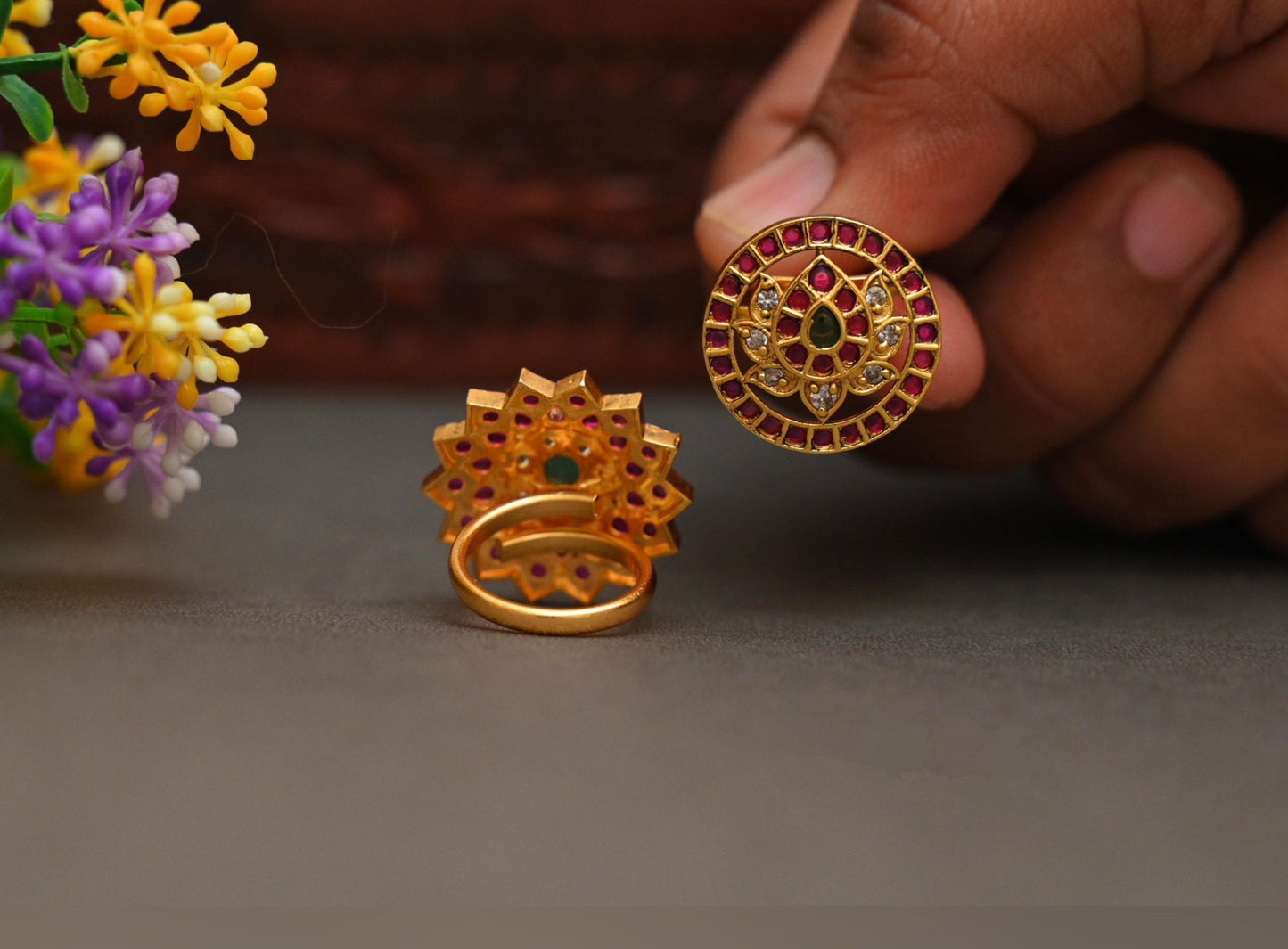 Kempu Ring