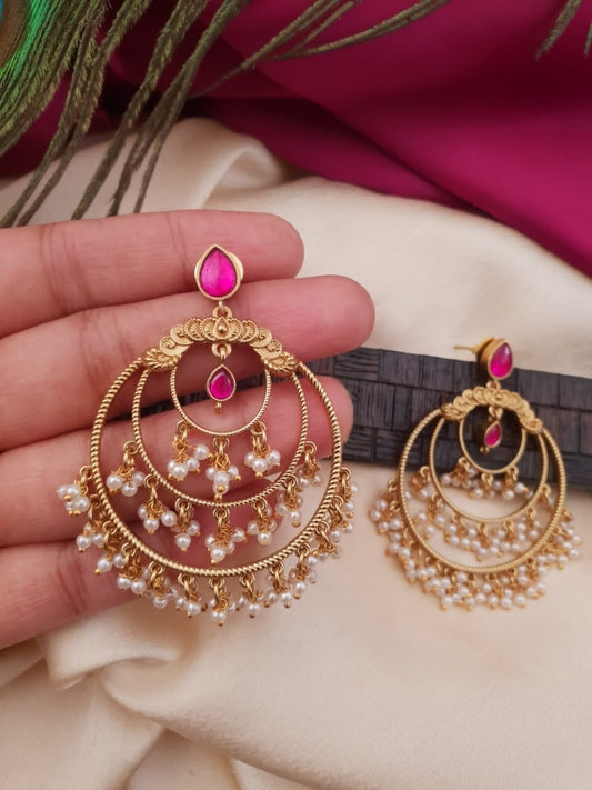 Kundan Stone Earrings