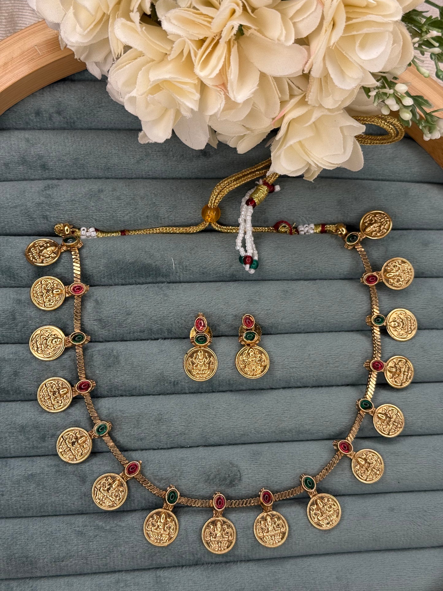 Simple Kashi Necklace Onam - TE506