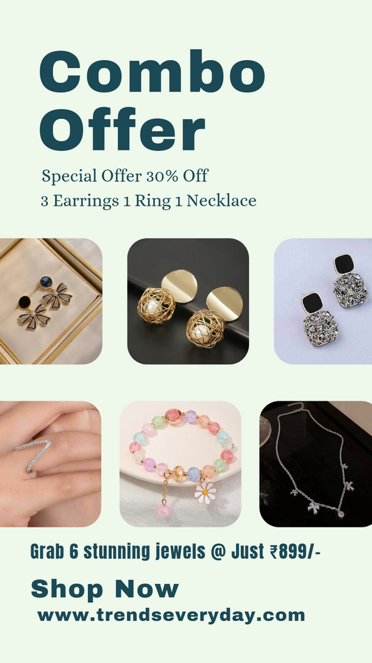 Korean Jewellery Combo offer 1