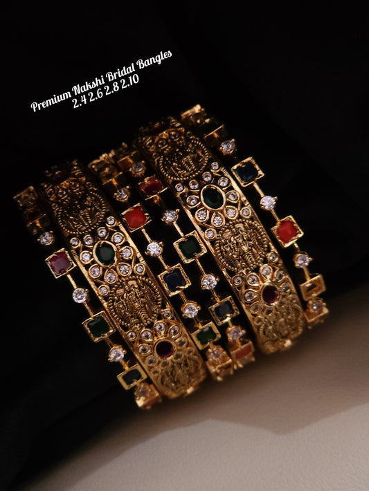 Premium Nakshi Bridal Bangles TE1333