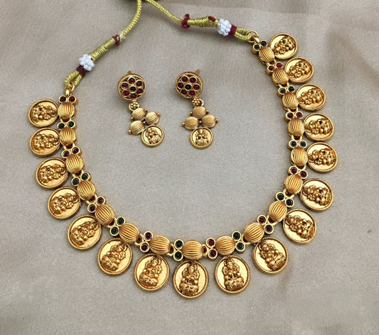 Lekshmi Devi Necklace Set