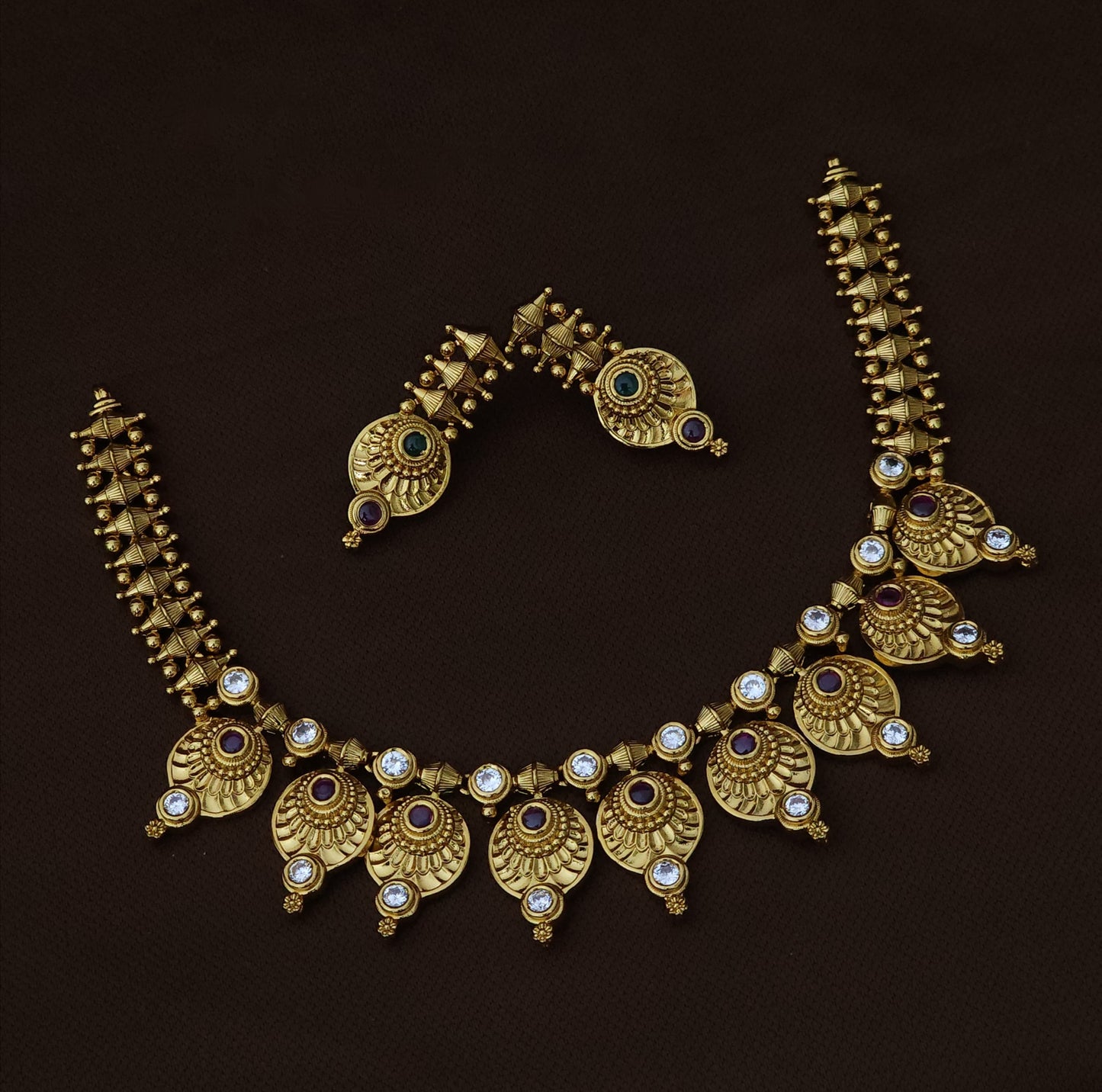 Premium Nakshi Bridal Necklace  TE1292