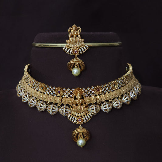 Premium Lekshmi Devi Necklace TE1337