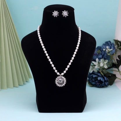 Pearl and Stone necklace set TE1430