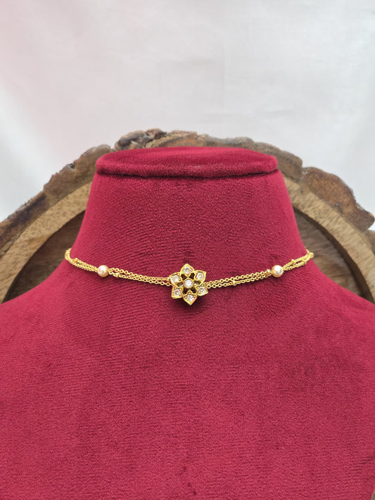 Premium handmade designer choker-TE1502