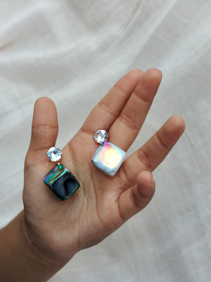 Trendy Korean beautiful princess rainbow stone-TE150