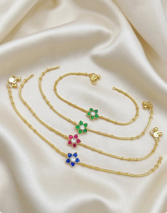 Jadau Payal/ Anklet