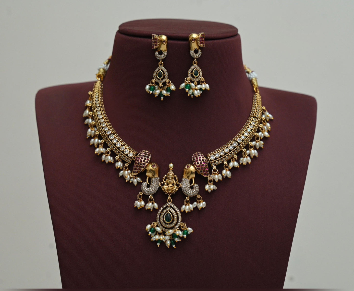 Premium lakshmi neckset