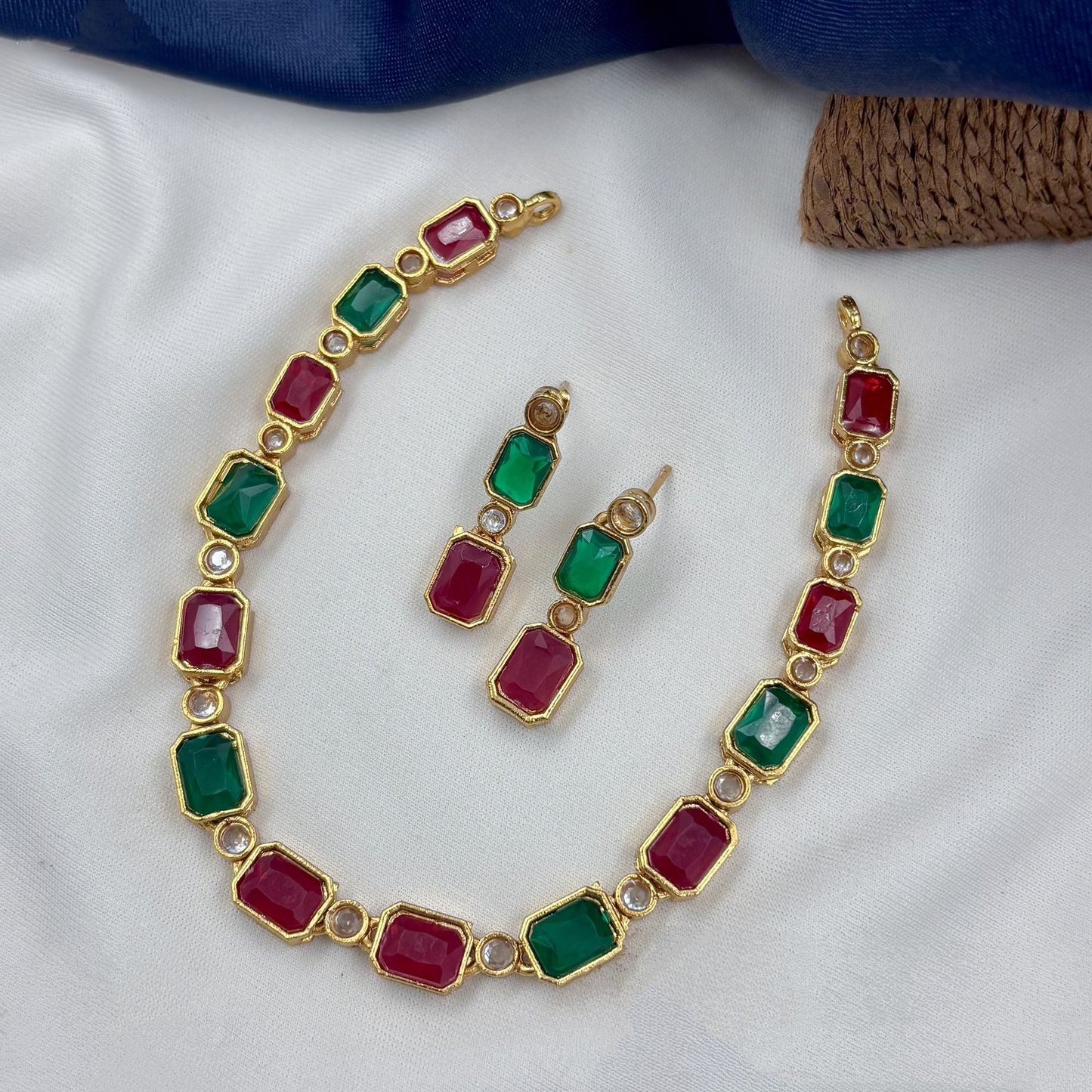 Multicolor Necklace Set