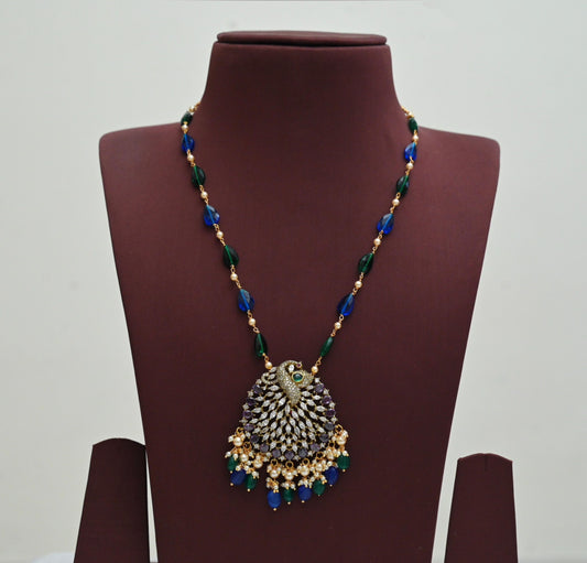 Peacock Pendant Haram