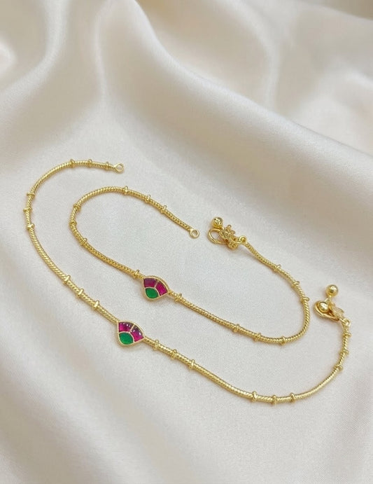 Jadau Payal/Anklet