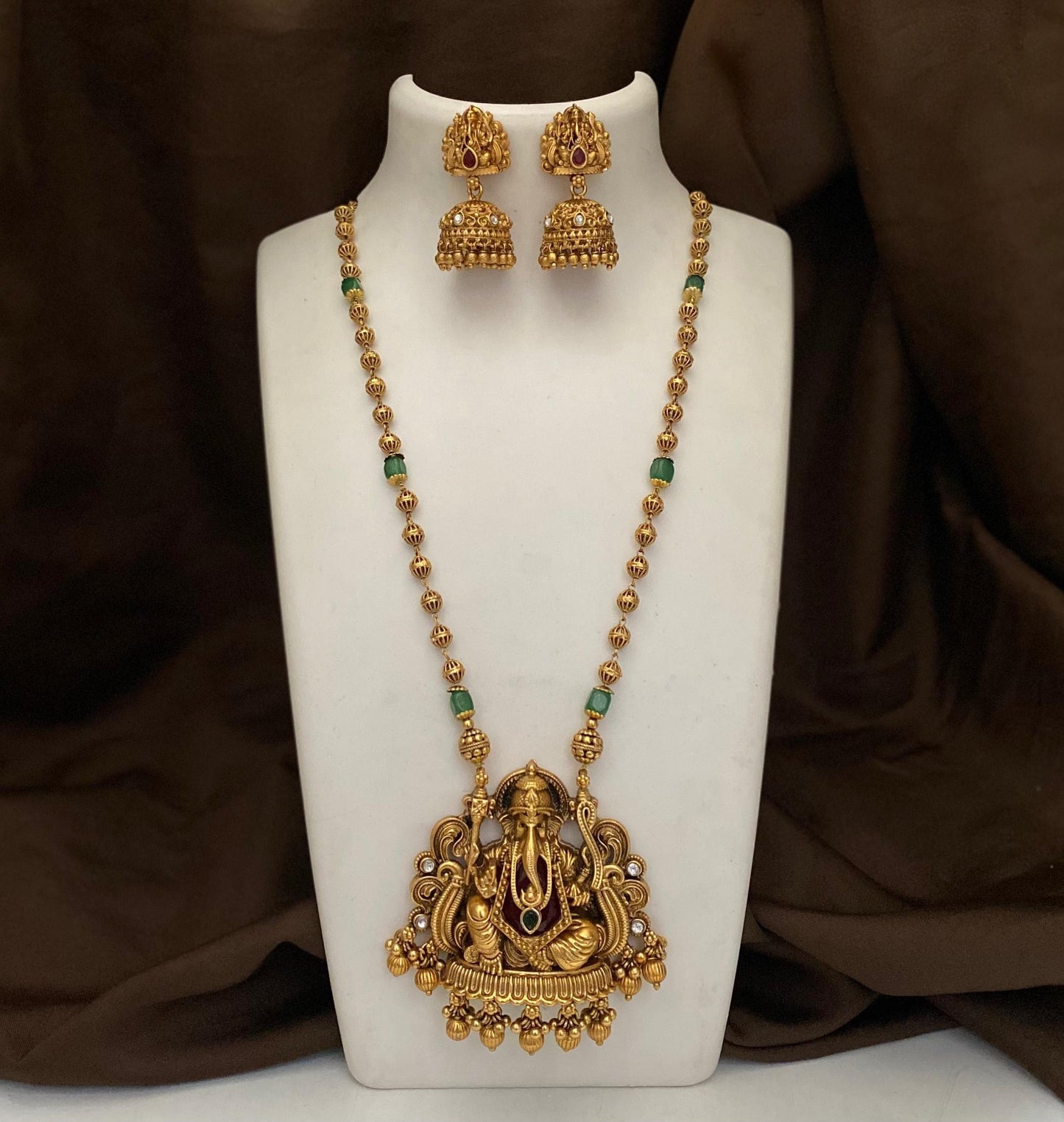 Lord Ganapati Pendant Haram