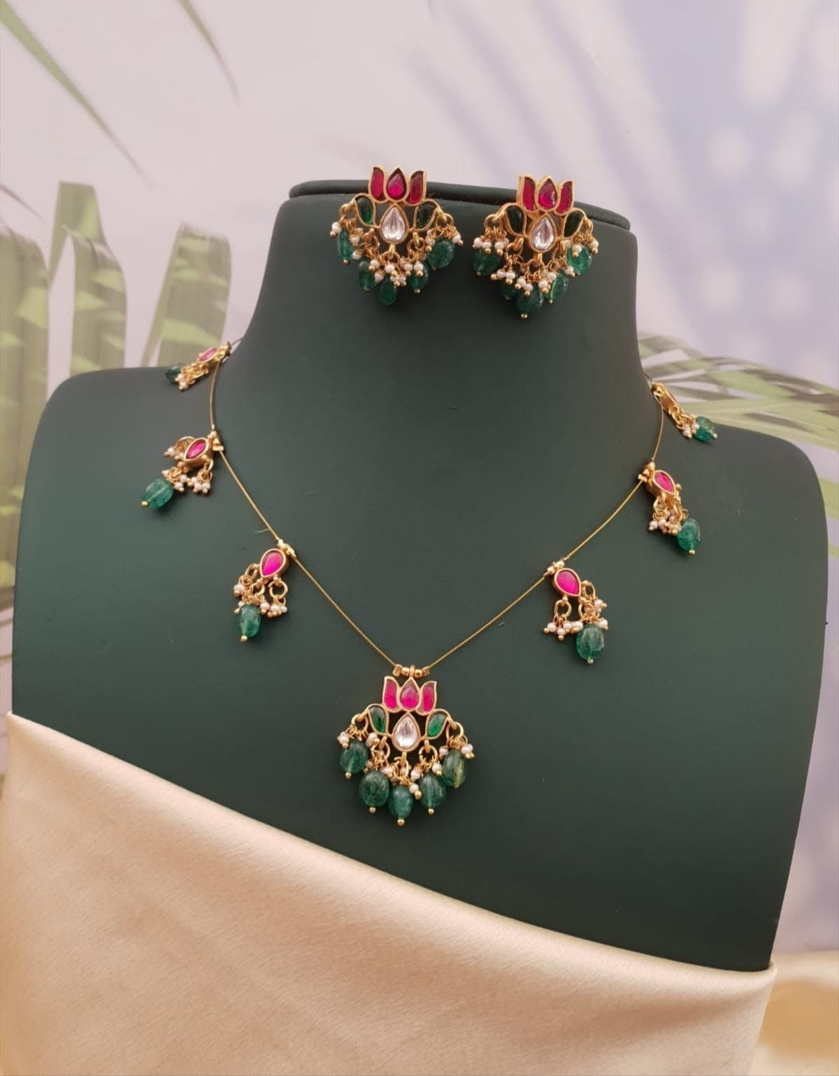 Invisible Lotus Necklace