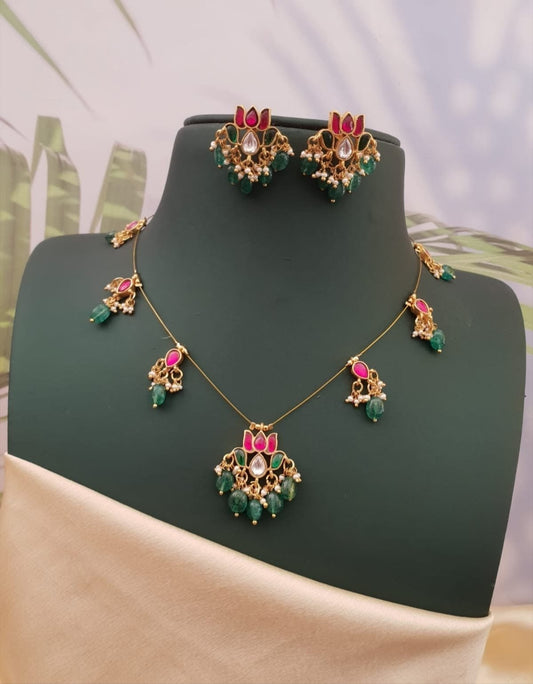 Invisible Lotus Necklace