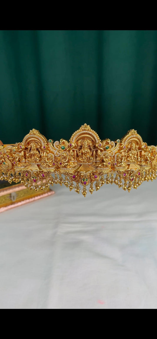 Premium Bridal Nakshi Hipbelt/Vaddanam