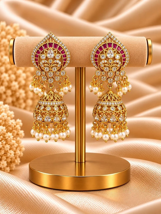 Kemp Stone Jhumki