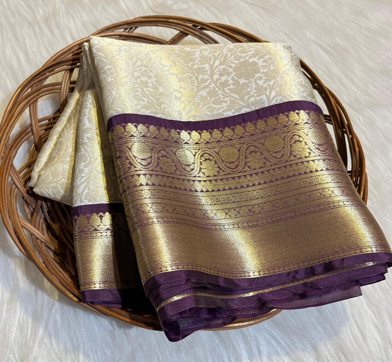Premium Banarasi Kattan Soft Silk Saree