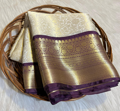 Premium Banarasi Kattan Soft Silk Saree