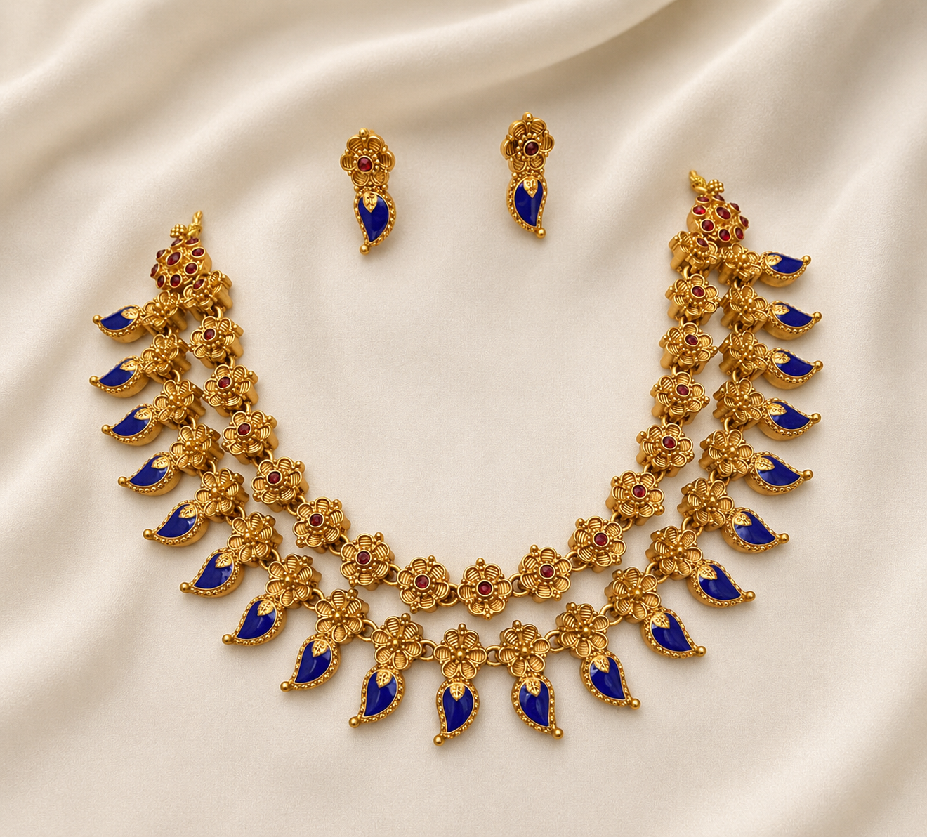 Palakka 2 layer NeckSet