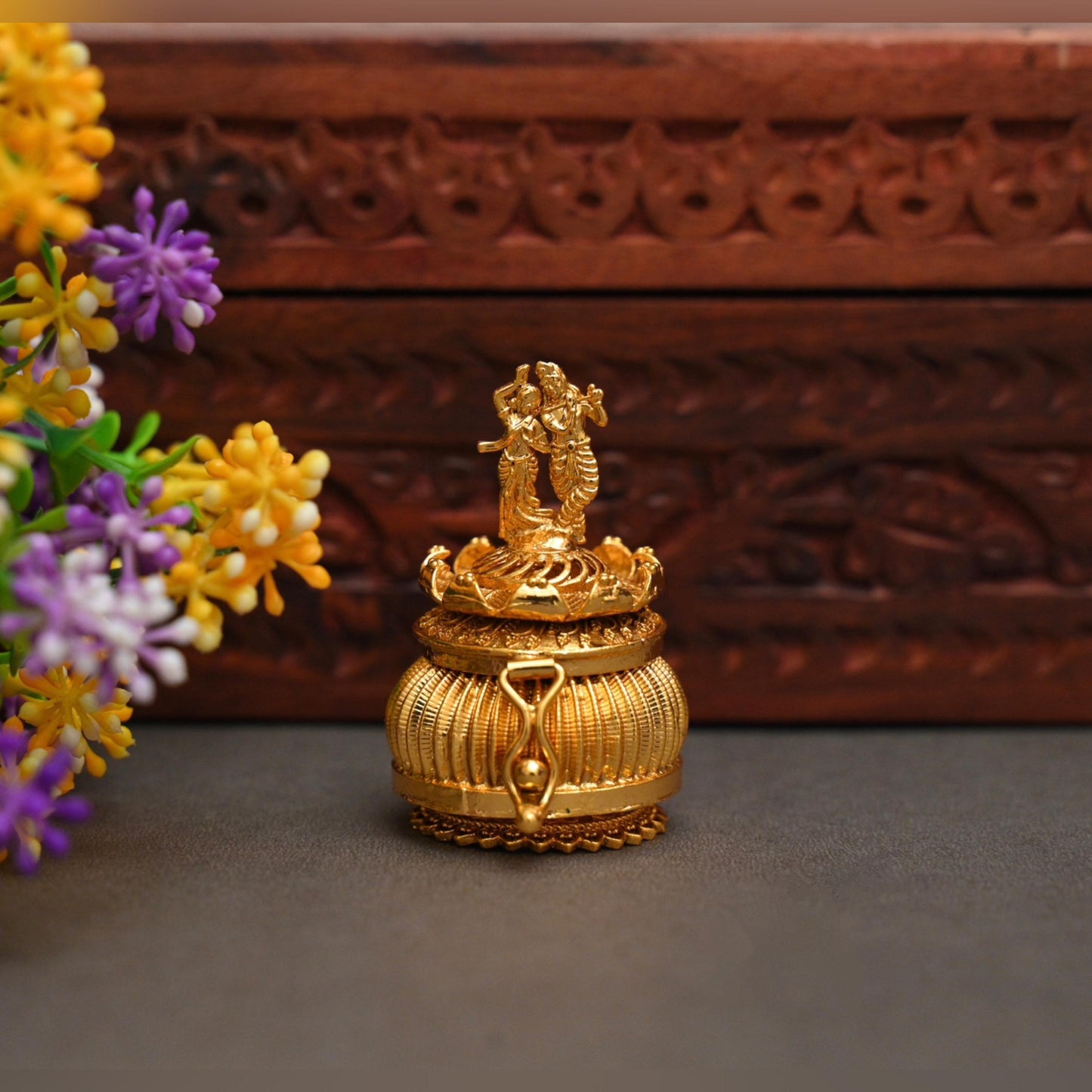 Antique Kumkum Box