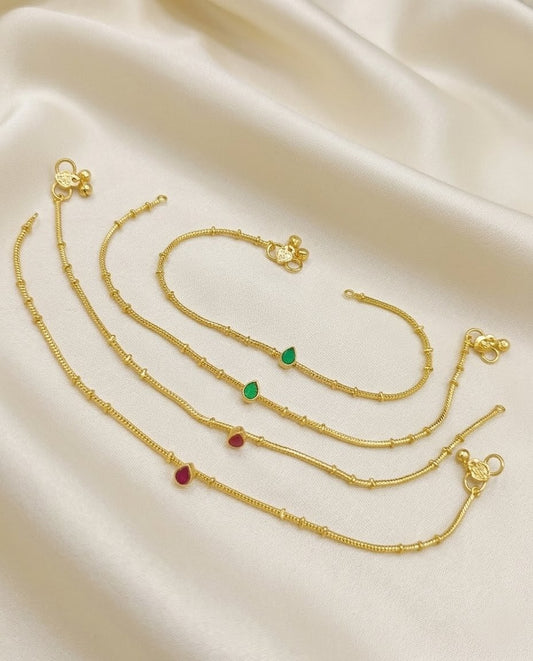 Jadau Payal/Anklet