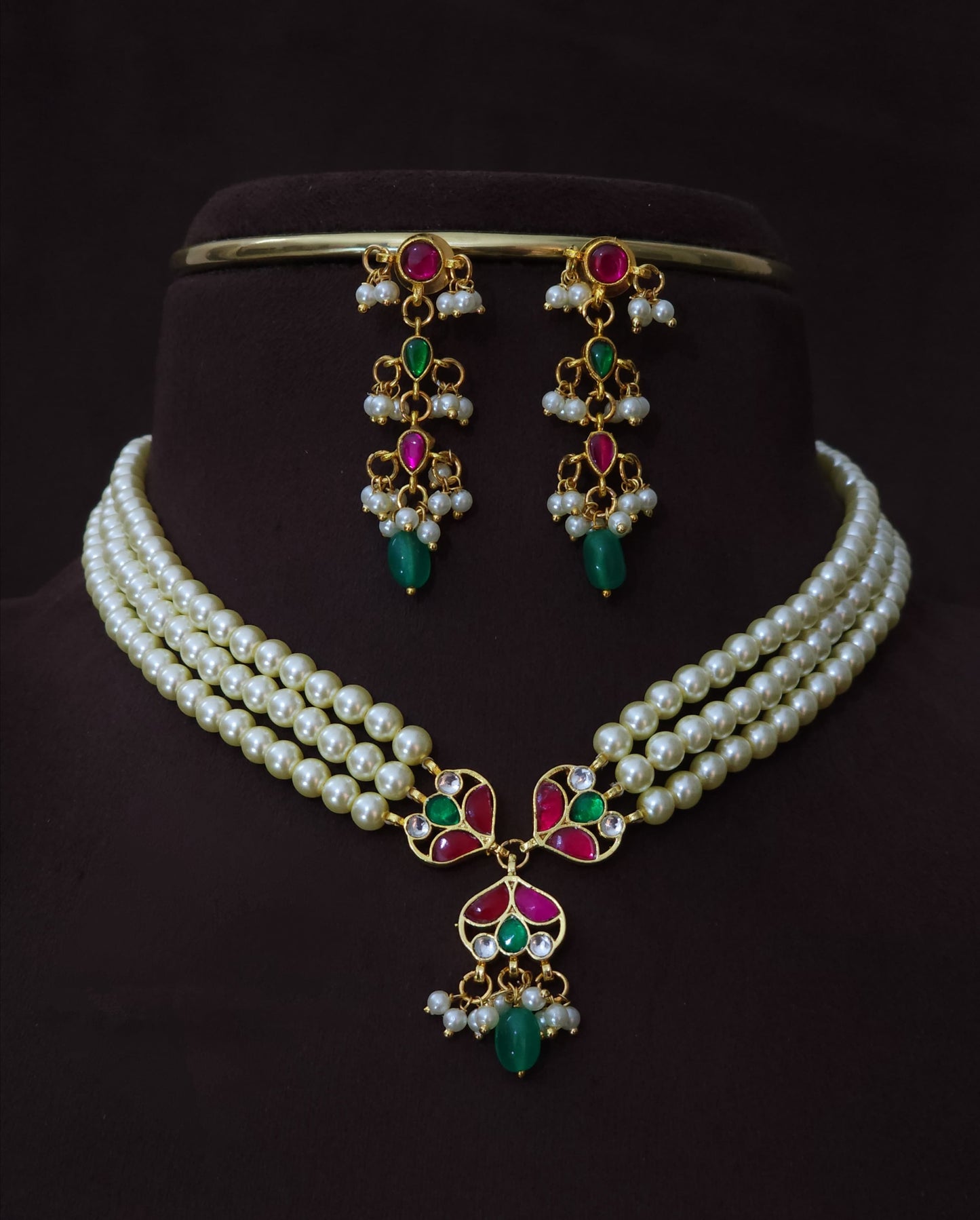 Beautiful Pearl Necklace-TE1512