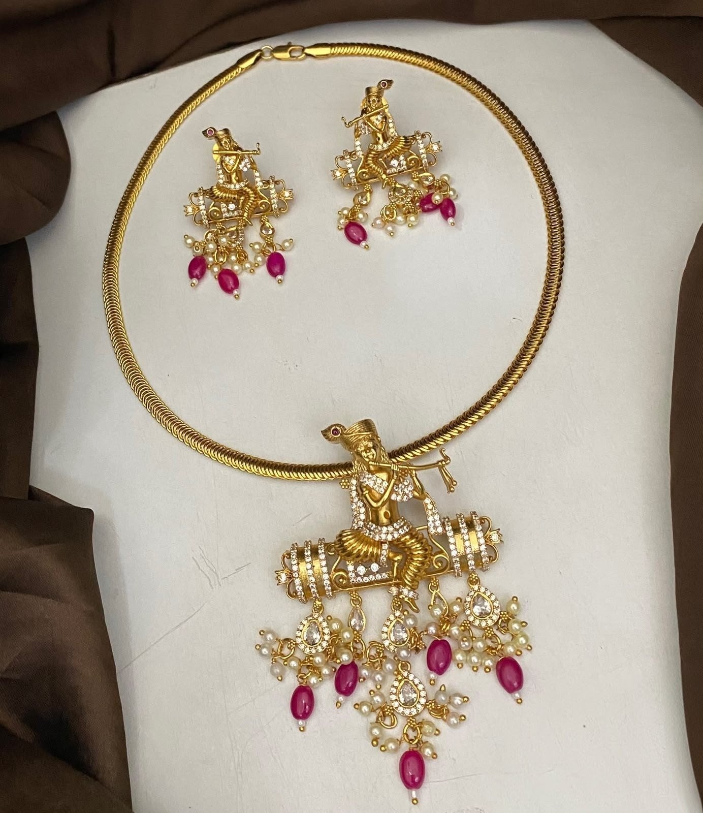 Krishna Pendant Neckset