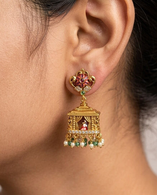 Enamel Design Jhumki