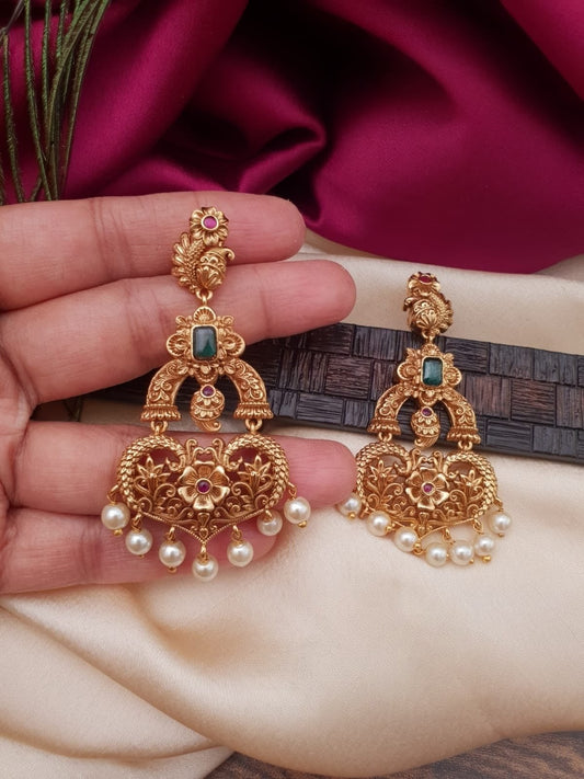 Antique Finish Earrings